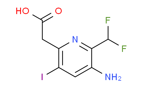 AM131414 | 1805367-64-9 | 3-Amino-2-(difluoromethyl)-5-iodopyridine-6-acetic acid