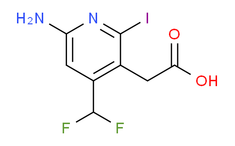 AM131415 | 1805148-28-0 | 6-Amino-4-(difluoromethyl)-2-iodopyridine-3-acetic acid