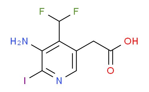 AM131416 | 1806915-87-6 | 3-Amino-4-(difluoromethyl)-2-iodopyridine-5-acetic acid