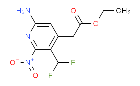 AM131418 | 1805014-14-5 | Ethyl 6-amino-3-(difluoromethyl)-2-nitropyridine-4-acetate