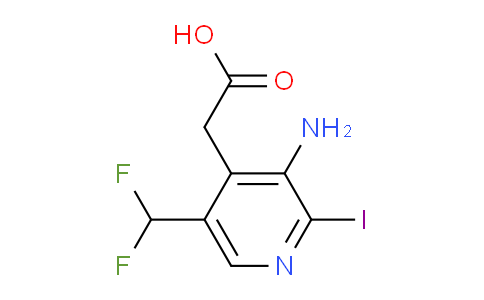 AM131419 | 1806915-99-0 | 3-Amino-5-(difluoromethyl)-2-iodopyridine-4-acetic acid