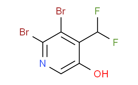 AM13142 | 1806805-19-5 | 2,3-Dibromo-4-(difluoromethyl)-5-hydroxypyridine