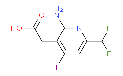 AM131420 | 1805367-45-6 | 2-Amino-6-(difluoromethyl)-4-iodopyridine-3-acetic acid