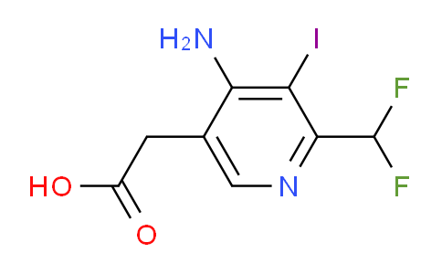 AM131424 | 1806792-38-0 | 4-Amino-2-(difluoromethyl)-3-iodopyridine-5-acetic acid