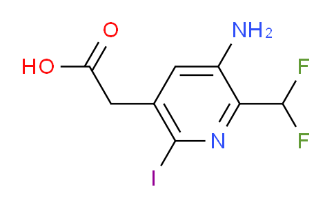 AM131426 | 1805148-78-0 | 3-Amino-2-(difluoromethyl)-6-iodopyridine-5-acetic acid