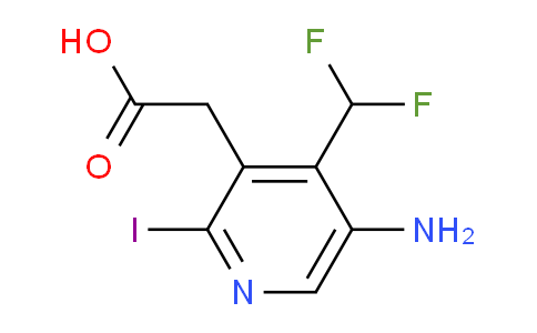 AM131429 | 1805962-39-3 | 5-Amino-4-(difluoromethyl)-2-iodopyridine-3-acetic acid
