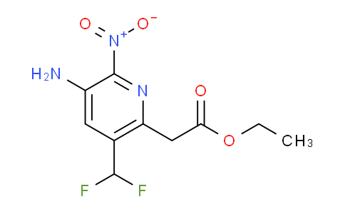AM131430 | 1804683-23-5 | Ethyl 3-amino-5-(difluoromethyl)-2-nitropyridine-6-acetate