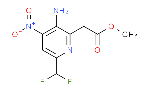AM131432 | 1804719-95-6 | Methyl 3-amino-6-(difluoromethyl)-4-nitropyridine-2-acetate