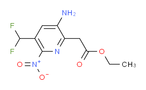 AM131433 | 1805357-20-3 | Ethyl 3-amino-5-(difluoromethyl)-6-nitropyridine-2-acetate