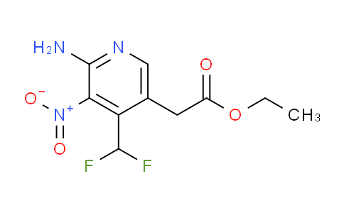 AM131437 | 1806822-71-8 | Ethyl 2-amino-4-(difluoromethyl)-3-nitropyridine-5-acetate