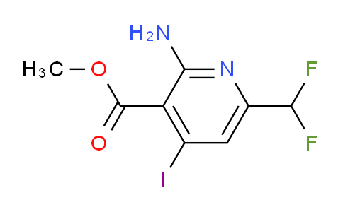 AM131438 | 1805961-95-8 | Methyl 2-amino-6-(difluoromethyl)-4-iodopyridine-3-carboxylate