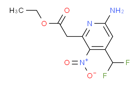 AM131439 | 1804462-89-2 | Ethyl 6-amino-4-(difluoromethyl)-3-nitropyridine-2-acetate