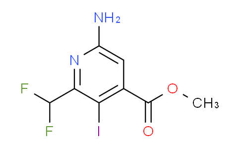AM131440 | 1805366-53-3 | Methyl 6-amino-2-(difluoromethyl)-3-iodopyridine-4-carboxylate