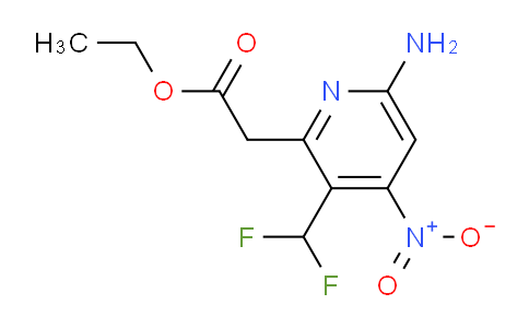 AM131441 | 1806797-91-0 | Ethyl 6-amino-3-(difluoromethyl)-4-nitropyridine-2-acetate