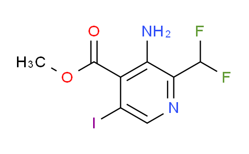 AM131442 | 1804515-11-4 | Methyl 3-amino-2-(difluoromethyl)-5-iodopyridine-4-carboxylate
