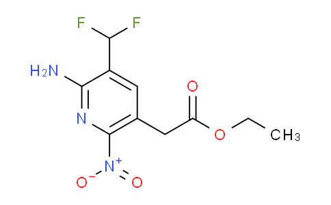 AM131447 | 1806797-84-1 | Ethyl 2-amino-3-(difluoromethyl)-6-nitropyridine-5-acetate