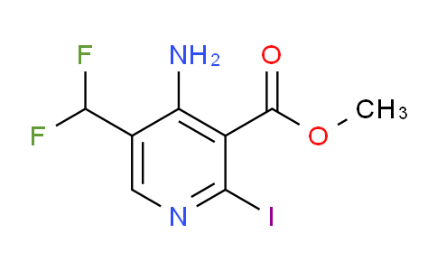 AM131457 | 1805146-99-9 | Methyl 4-amino-5-(difluoromethyl)-2-iodopyridine-3-carboxylate