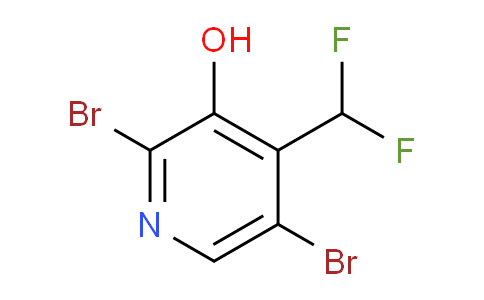 2,5-Dibromo-4-(difluoromethyl)-3-hydroxypyridine