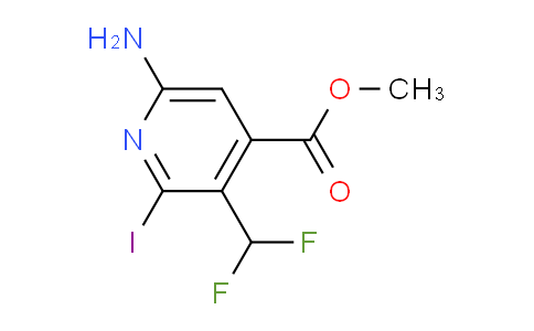 Methyl 6-amino-3-(difluoromethyl)-2-iodopyridine-4-carboxylate