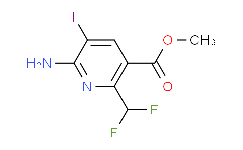 AM131469 | 1804515-03-4 | Methyl 2-amino-6-(difluoromethyl)-3-iodopyridine-5-carboxylate