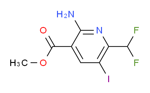 AM131470 | 1806790-28-2 | Methyl 2-amino-6-(difluoromethyl)-5-iodopyridine-3-carboxylate