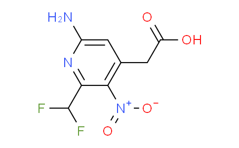 AM131471 | 1804686-98-3 | 6-Amino-2-(difluoromethyl)-3-nitropyridine-4-acetic acid