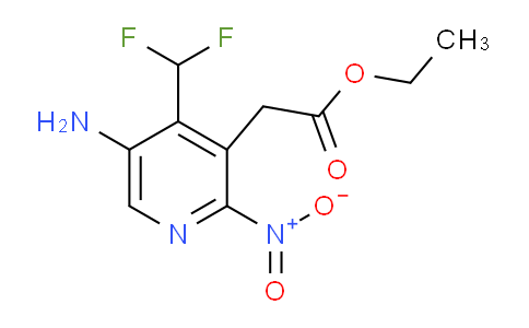 AM131472 | 1806797-31-8 | Ethyl 5-amino-4-(difluoromethyl)-2-nitropyridine-3-acetate