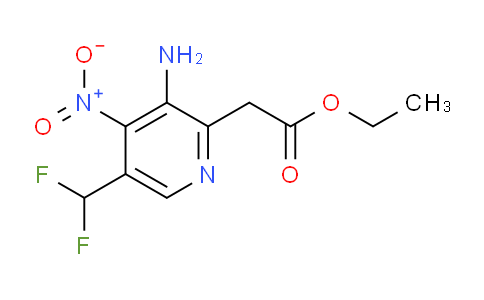AM131473 | 1805224-60-5 | Ethyl 3-amino-5-(difluoromethyl)-4-nitropyridine-2-acetate