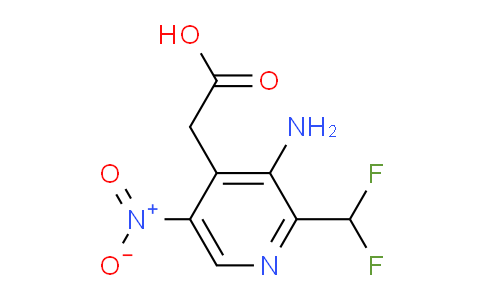 AM131475 | 1805999-05-6 | 3-Amino-2-(difluoromethyl)-5-nitropyridine-4-acetic acid