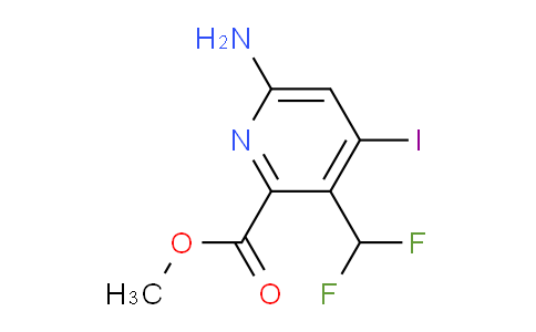 AM131478 | 1804514-95-1 | Methyl 6-amino-3-(difluoromethyl)-4-iodopyridine-2-carboxylate