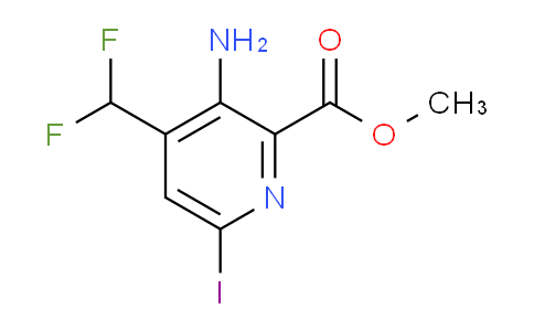 AM131479 | 1805366-63-5 | Methyl 3-amino-4-(difluoromethyl)-6-iodopyridine-2-carboxylate