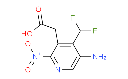 AM131480 | 1804687-01-1 | 5-Amino-4-(difluoromethyl)-2-nitropyridine-3-acetic acid