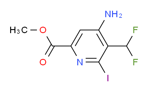 AM131485 | 1805367-13-8 | Methyl 4-amino-3-(difluoromethyl)-2-iodopyridine-6-carboxylate