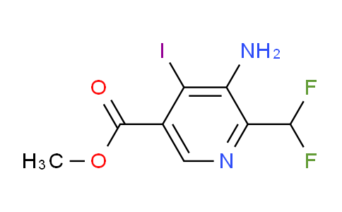 AM131486 | 1806810-67-2 | Methyl 3-amino-2-(difluoromethyl)-4-iodopyridine-5-carboxylate