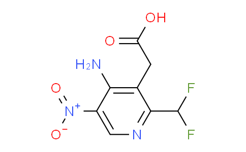AM131488 | 1804687-04-4 | 4-Amino-2-(difluoromethyl)-5-nitropyridine-3-acetic acid