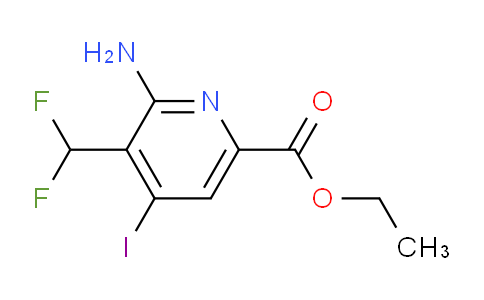 AM131492 | 1805147-07-2 | Ethyl 2-amino-3-(difluoromethyl)-4-iodopyridine-6-carboxylate