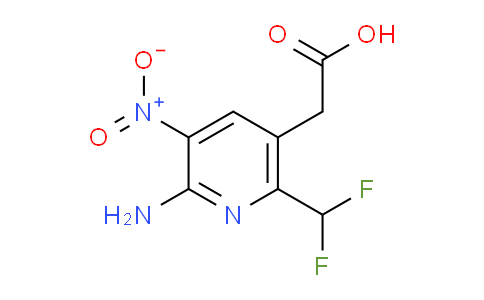 AM131498 | 1805223-44-2 | 2-Amino-6-(difluoromethyl)-3-nitropyridine-5-acetic acid