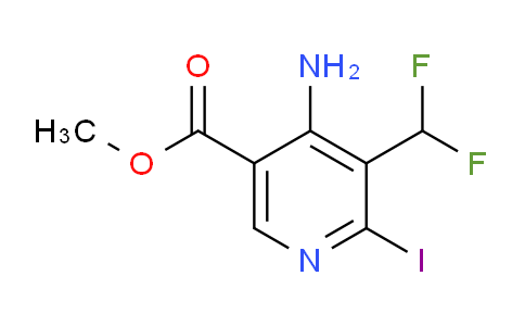AM131499 | 1806790-86-2 | Methyl 4-amino-3-(difluoromethyl)-2-iodopyridine-5-carboxylate