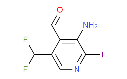 AM131500 | 1805137-36-3 | 3-Amino-5-(difluoromethyl)-2-iodopyridine-4-carboxaldehyde