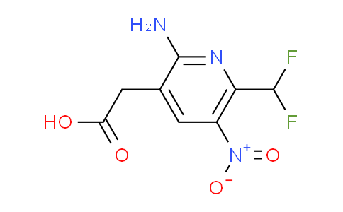 AM131501 | 1805998-66-6 | 2-Amino-6-(difluoromethyl)-5-nitropyridine-3-acetic acid