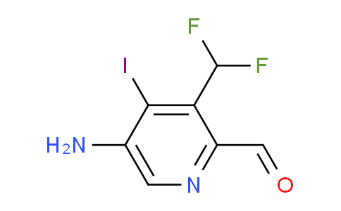 AM131502 | 1806809-64-2 | 5-Amino-3-(difluoromethyl)-4-iodopyridine-2-carboxaldehyde