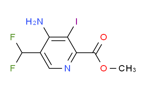 AM131503 | 1805367-16-1 | Methyl 4-amino-5-(difluoromethyl)-3-iodopyridine-2-carboxylate