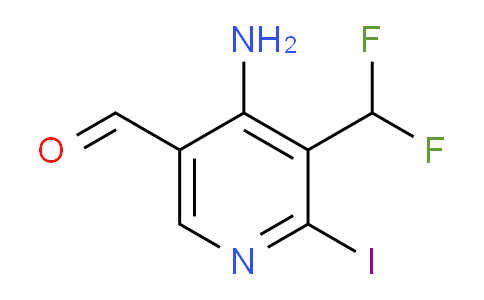 AM131506 | 1804923-68-9 | 4-Amino-3-(difluoromethyl)-2-iodopyridine-5-carboxaldehyde