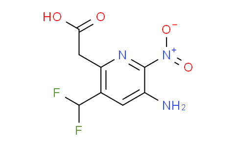 AM131509 | 1806817-74-2 | 3-Amino-5-(difluoromethyl)-2-nitropyridine-6-acetic acid