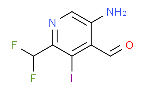 AM131510 | 1803673-80-4 | 5-Amino-2-(difluoromethyl)-3-iodopyridine-4-carboxaldehyde