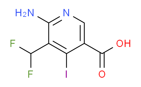 AM131513 | 1805137-88-5 | 2-Amino-3-(difluoromethyl)-4-iodopyridine-5-carboxylic acid