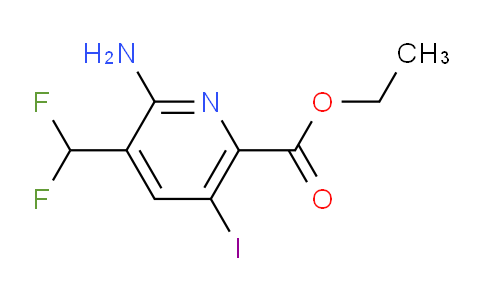 AM131514 | 1805367-26-3 | Ethyl 2-amino-3-(difluoromethyl)-5-iodopyridine-6-carboxylate