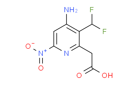 AM131521 | 1805223-71-5 | 4-Amino-3-(difluoromethyl)-6-nitropyridine-2-acetic acid