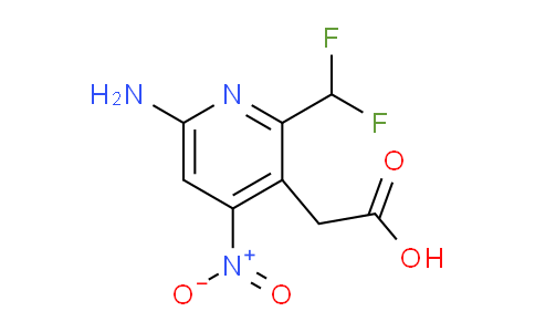 AM131522 | 1806888-95-8 | 6-Amino-2-(difluoromethyl)-4-nitropyridine-3-acetic acid