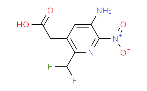 AM131525 | 1806821-99-7 | 3-Amino-6-(difluoromethyl)-2-nitropyridine-5-acetic acid